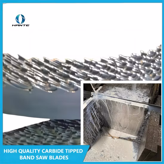  고온 합금 정밀 절단 띠톱날.  고품질 띠톱